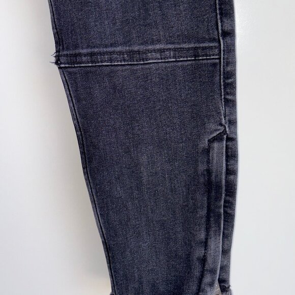 ALL SAINTS Duran Skinny Cargo Jeans Size 26 Black - Picture 3 of 13